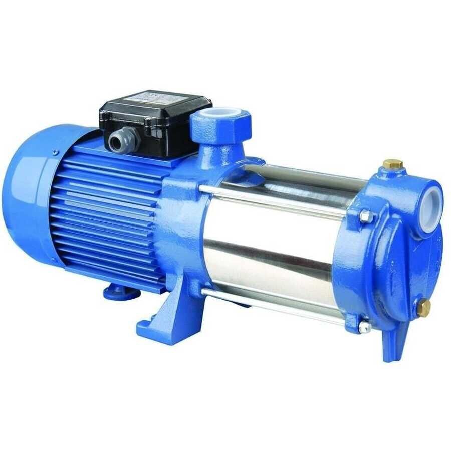 YMP6-60 1.5 HP 220V KROM YATIK MİLLİ ÇOK KADEMELİ SESSİZ POMPA