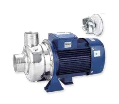 WATER SOUND BK120D(304) 1.2 HP 220V KOMPLE PASLANMAZ ÇELİK AÇIK FANLI SANTRİFÜJ POMPA