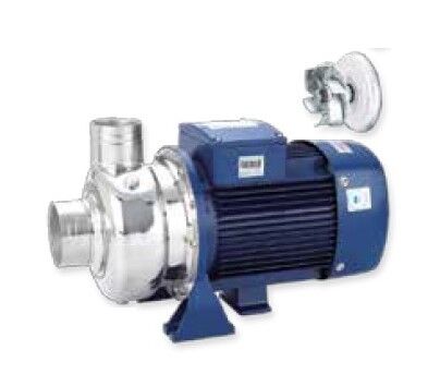 WATER SOUND BK120D(304) 1.2 HP 220V KOMPLE PASLANMAZ ÇELİK AÇIK FANLI SANTRİFÜJ POMPA
