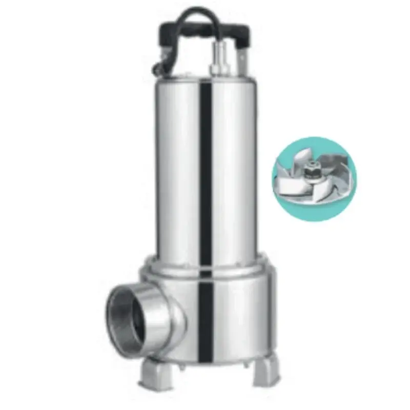 Water Sound WQD15-10 1.1B 1,5HP Paslanmaz Çelik Kirli Su Drenaj Pompası