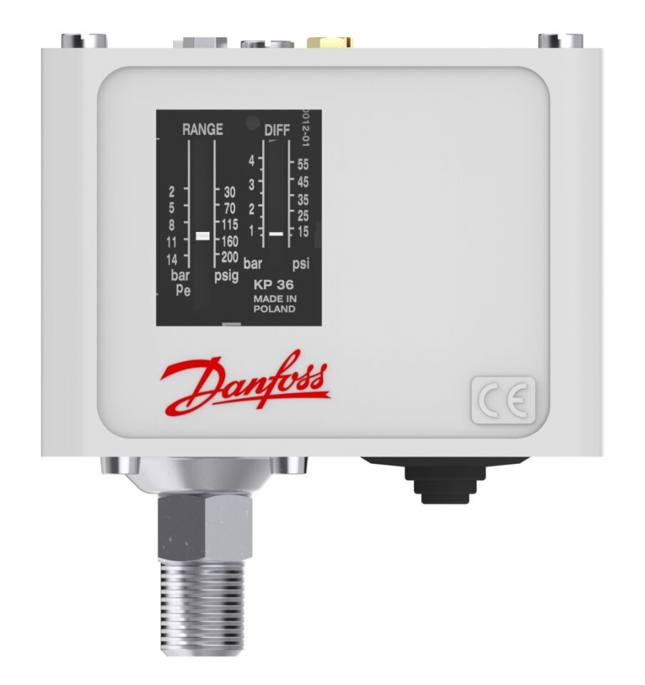 Danfoss KP36 2-14 Bar Basınç Şalteri