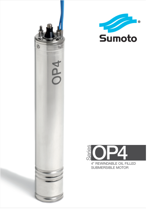 Sumoto OPM 075 0.75hp 220v 4'' Dalgıç Motor (pompasız)