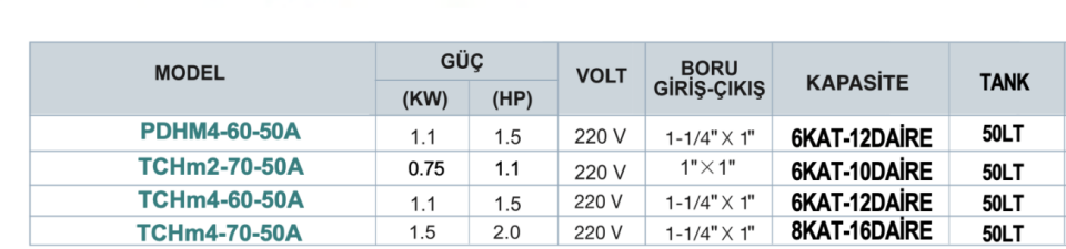 MOMENTUM PDHm4-60-50A SU SİRKÜLASYON HİDROFORU 50LT TANKLI (1.5HP)