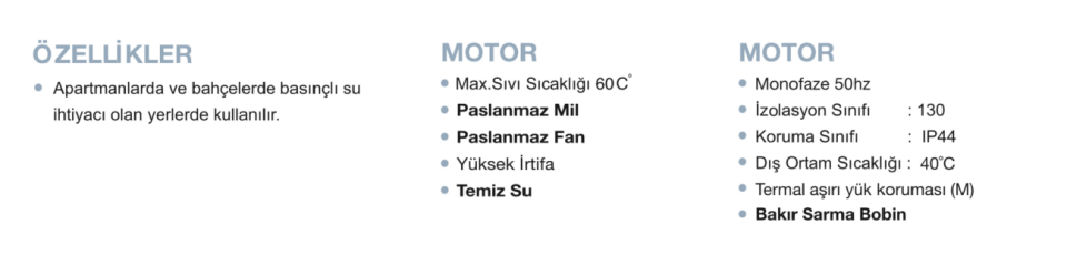 MOMENTUM 2PCM160-80A TEMİZ SU HİDROFORU 80LT TANKLI (2.0HP)