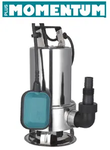 Momentum Pks-550sw 550w 220v Paslanmaz Gövdeli Kirli Su Drenaj Dalgıç Pompa