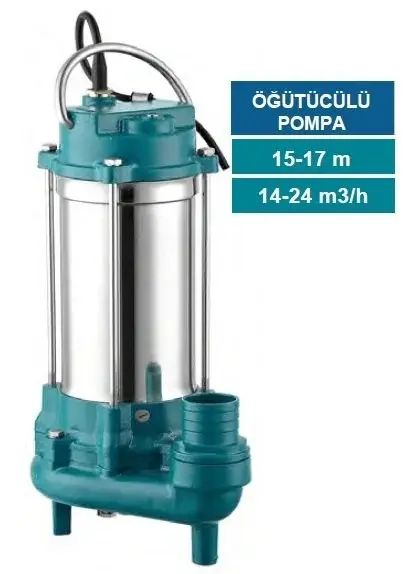 MOMENTUM P1500 2HP 220V ÖĞÜTÜCÜLÜ FOSEPTİK DALGIÇ POMPA