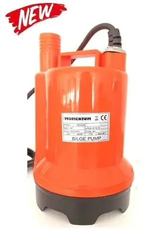 MOMENTUM XBP4000 12V Sintine Dalgıç Pompa (Üstten Çıkışlı)