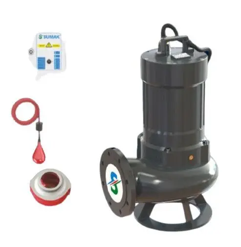 Sumak SDTK 100/6 Foseptik Dalgıç Pompa Trifaze 400V 10 Hp