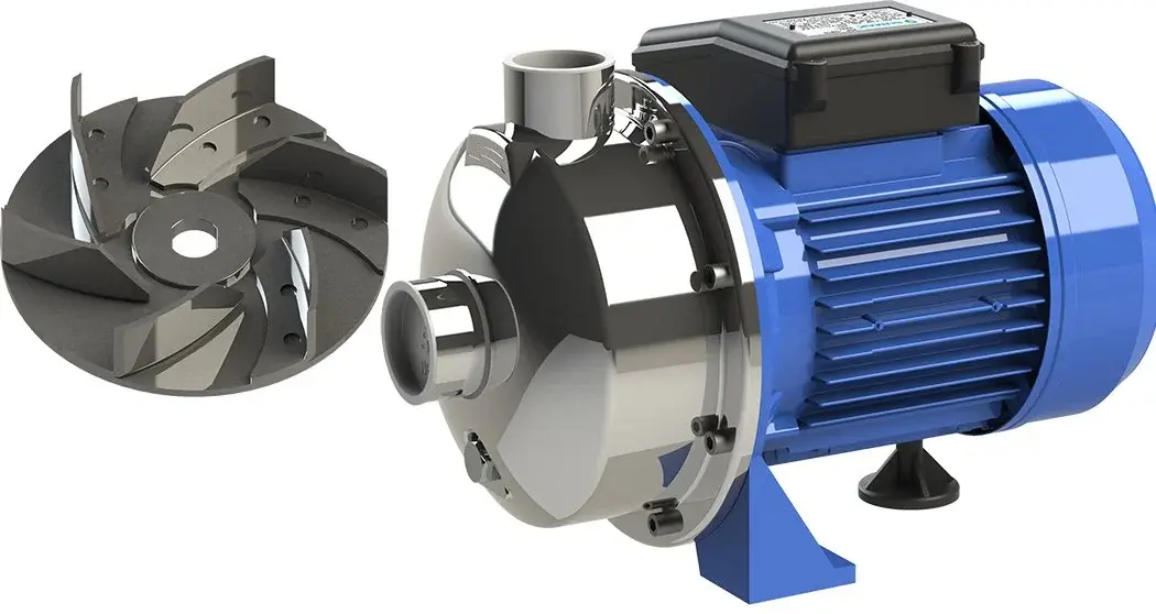 Sumak SMINOX/A-100/X AISI 316 INOX Paslanmaz Santrifüj Pompa