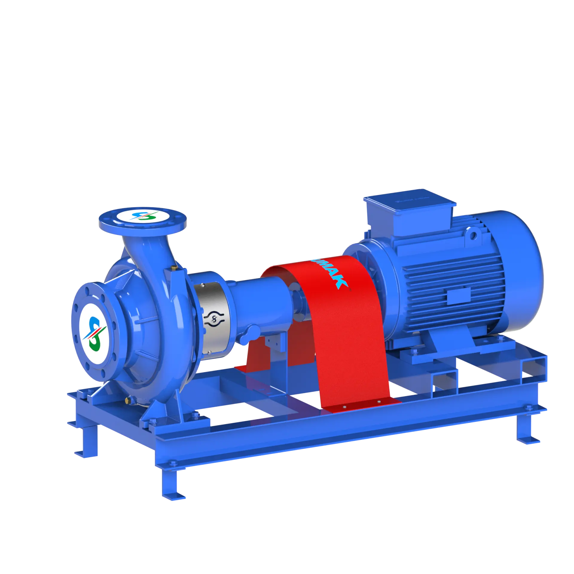 SUMAK SMT160/80 (11 KW) Motorlu Uçtan Emişli Santrifüj Pompa