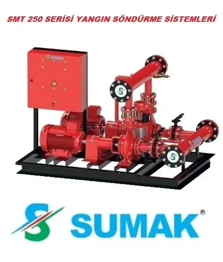 SUMAK SMT 250/65 380V - EDJY (ELEKTRİKLİ + DİZEL+ JOKEY) YANGIN HİDROFORU- Fiyat bilgisi için bizimle iletişime geçiniz
