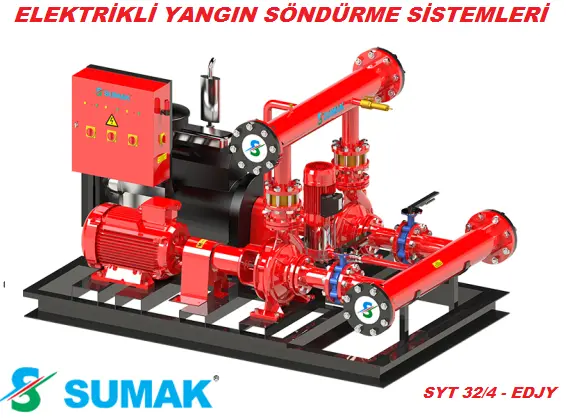 SUMAK SYT 32/4 EDJY 380V ELEKTRİKLİ+ DİZEL+JOKEY YANGIN HİDROFORU - Fiyat bilgisi için bizimle iletişime geçiniz.
