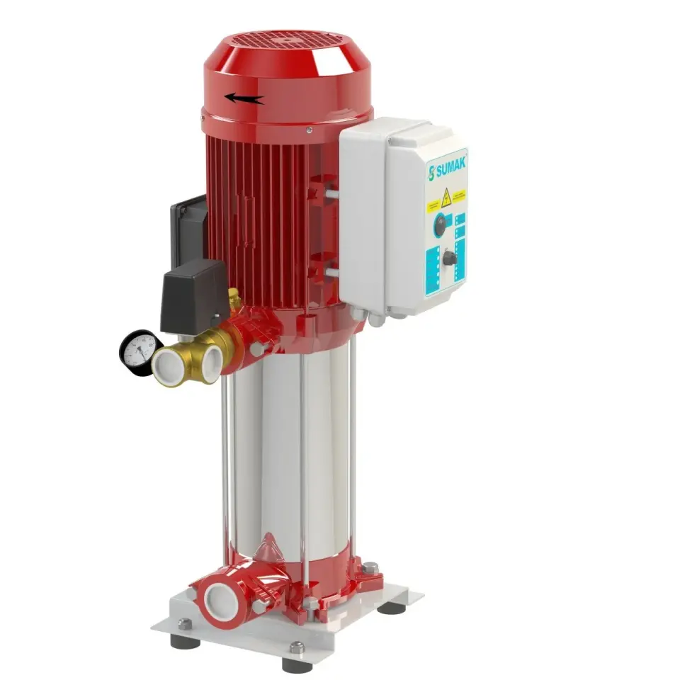 Sumak SHT 12A-400/7-EY Tek Pompalı Elektrikli Yangın Hidroforu