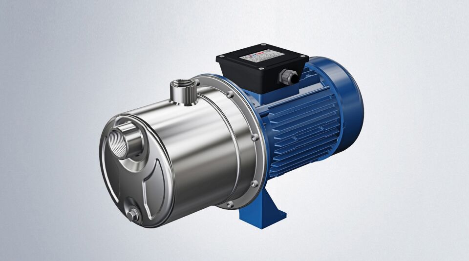 Star Pompa Spinox JY 100 - 1 HP - 0.75 kW - 4.8 m³/h Paslanmaz Ceketli Kendinden Emişli Jet Pompa 220V