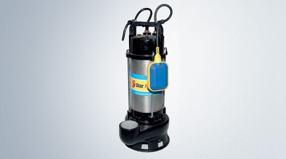 STAR SPF 100 T 1.HP 380 V DÖKÜM ÇARKLI FOSEPTİK DALGIÇ POMPA