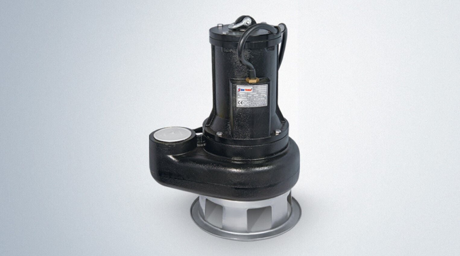 STAR SPF VX 200 M 2.HP 220V AÇIK FANLI PANOLU ENDÜSTRİYEL TİP FOSEPTİK DALGIÇ POMPA