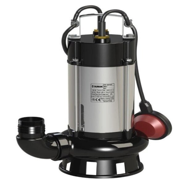 Sumak SDF10/2 Vorteks Çarklı Foseptik Dalgıç 1 HP