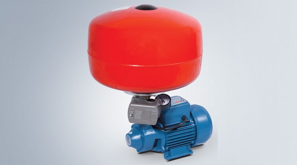 Star Pompa SPP 50 M 0,37 KW 220 V Dikey 24 LT Tanklı Hidrofor (2 Kat-2 Daire)