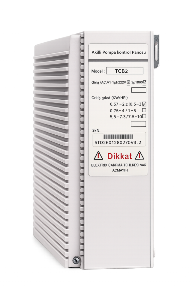 SUVER TCB2 220V 0.37-2.2KW/0.5-3HP DİJİTAL PANO