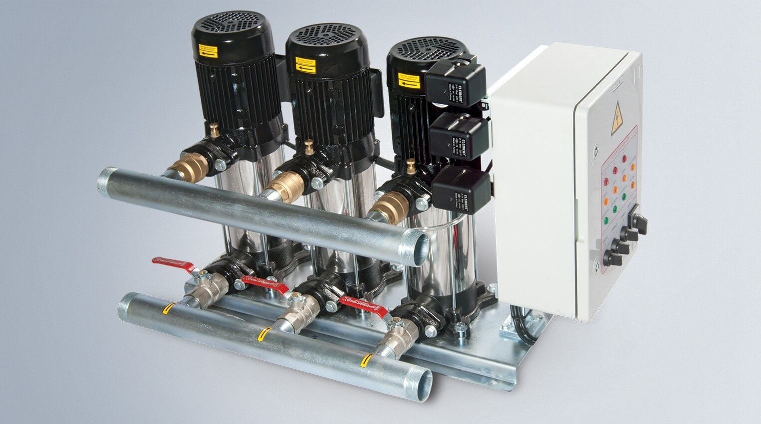 Star Pompa 3 SD 80/5 M 0,75 KW 220 V Üç Pompalı Düşey Tip Paket Hidrofor 4 kat-38 daire)