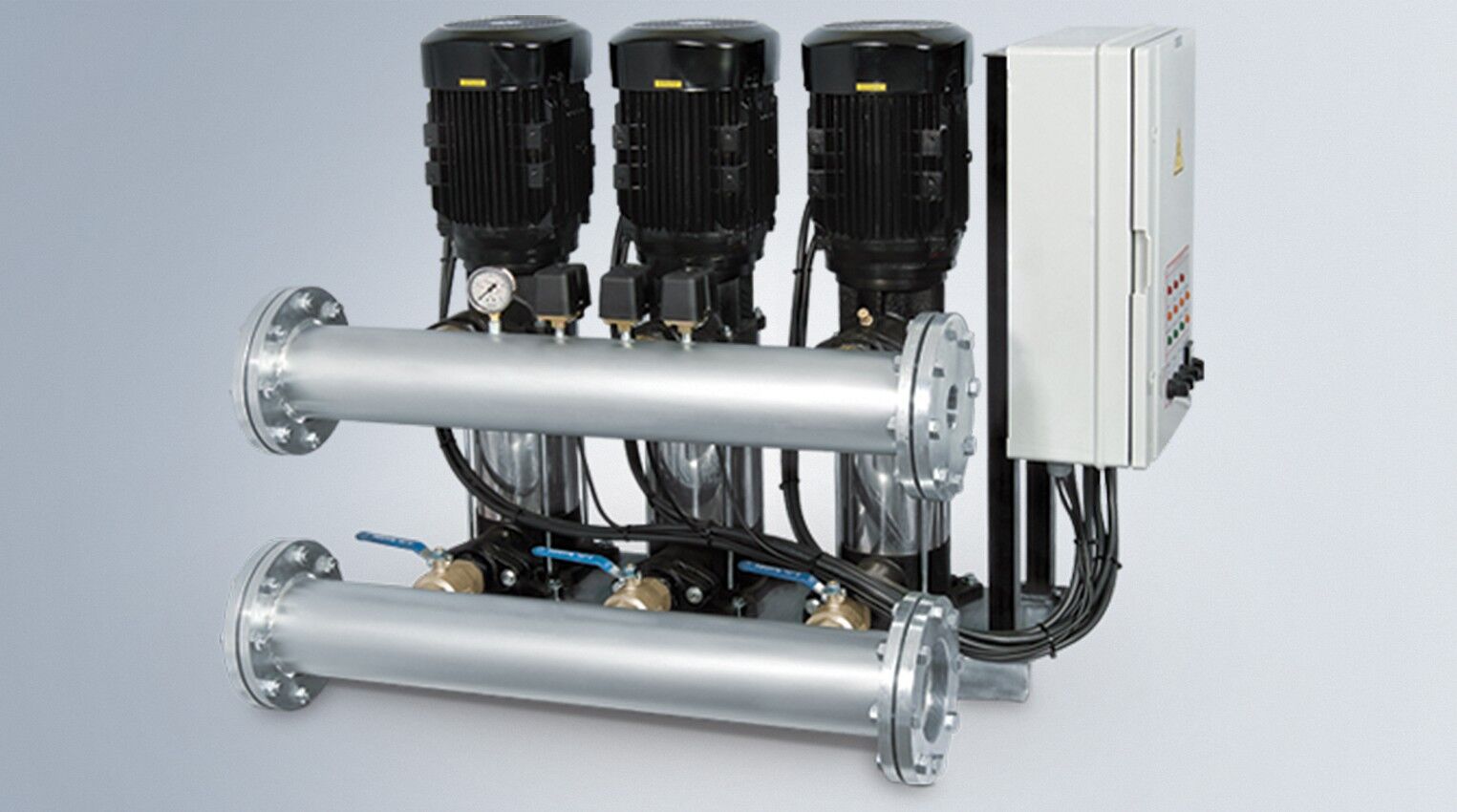 Star Pompa 3 SD 130/7 T 7,5 KW 380 V Üç Pompalı Endüstriyel Tip Paket Hidrofor