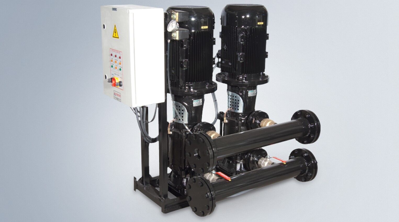 STAR 2 SD 32/3 2x7,5 HP 380V İKİ POMPALI PAKET HİDROFOR