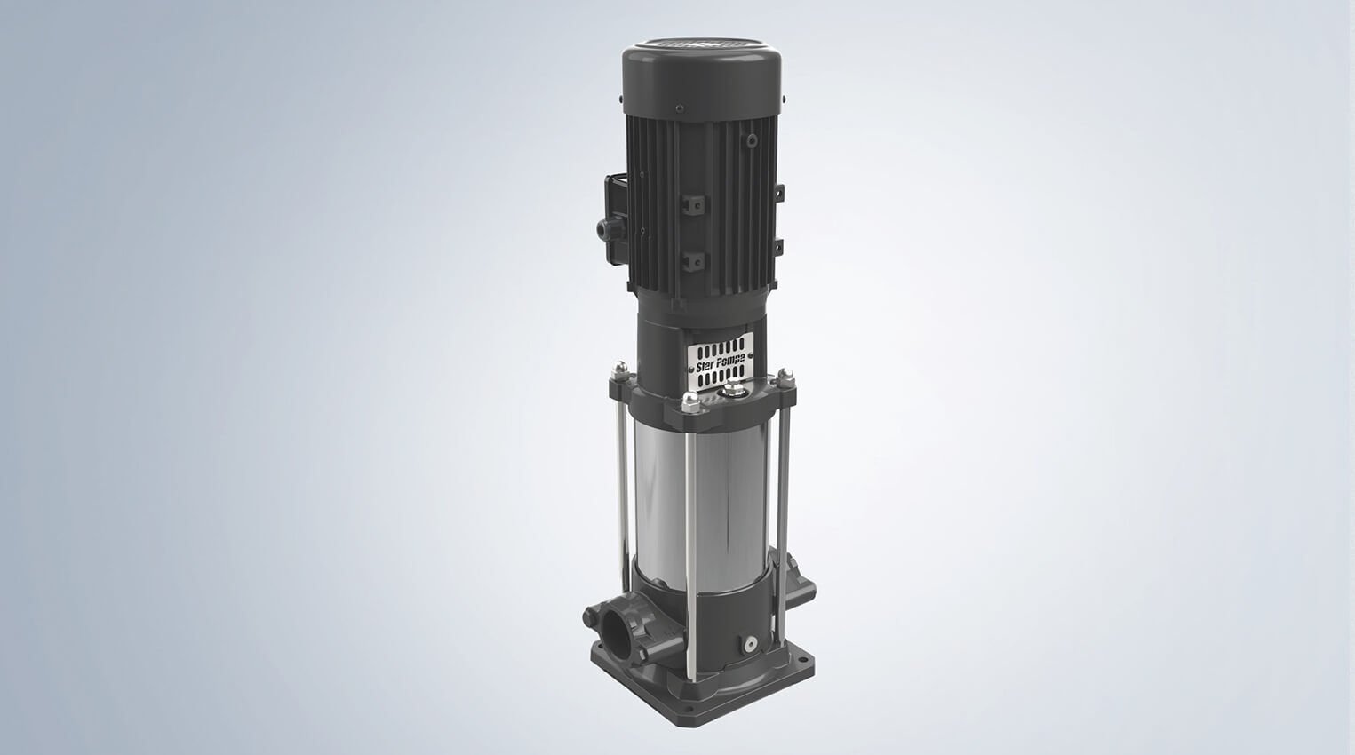 STAR SD-P 5 DÜŞEY MİLLİ KADEMELİ PASLANMAZ İN LİNE POMPA